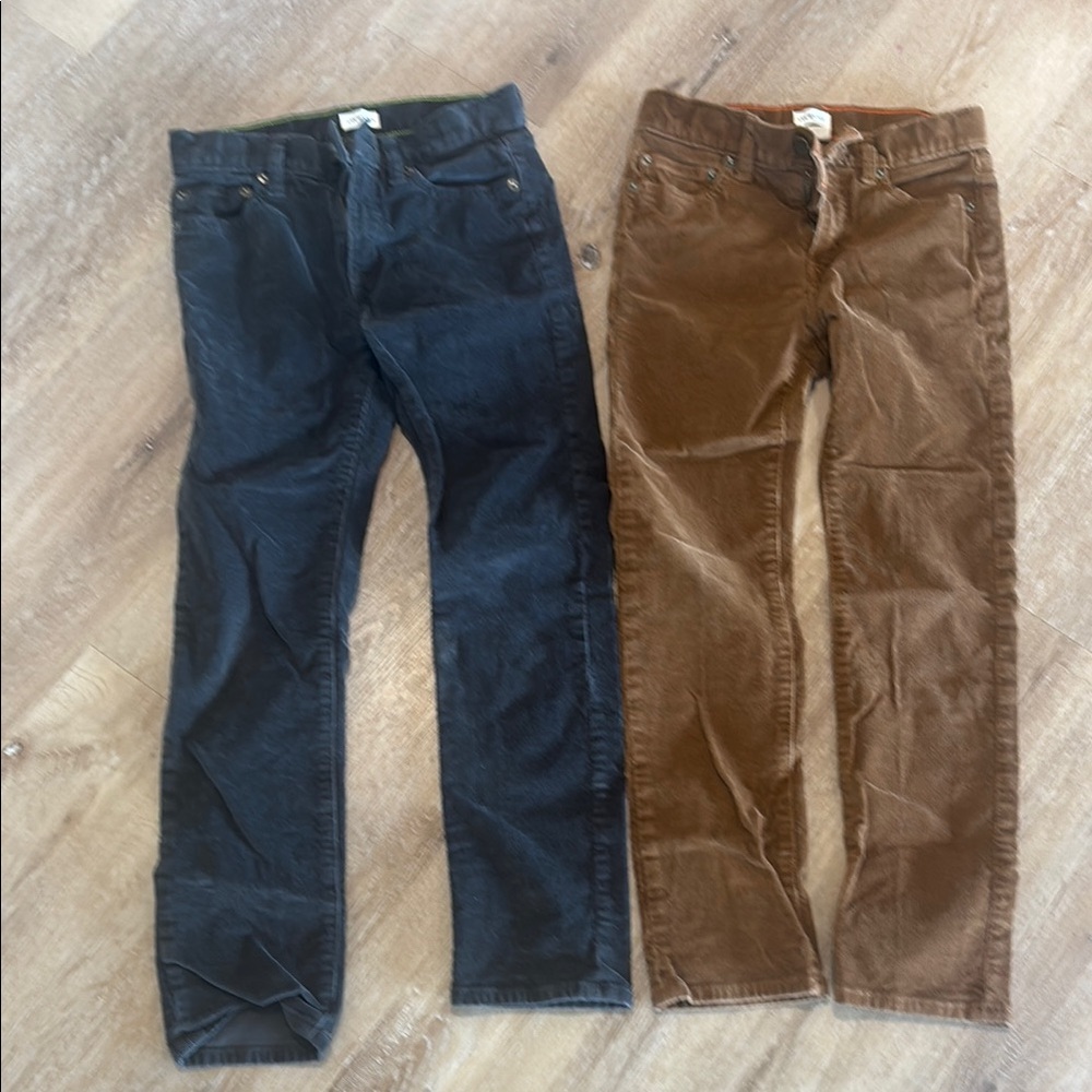 Crewcuts bundle- slim fit corduroys. Great and brown.